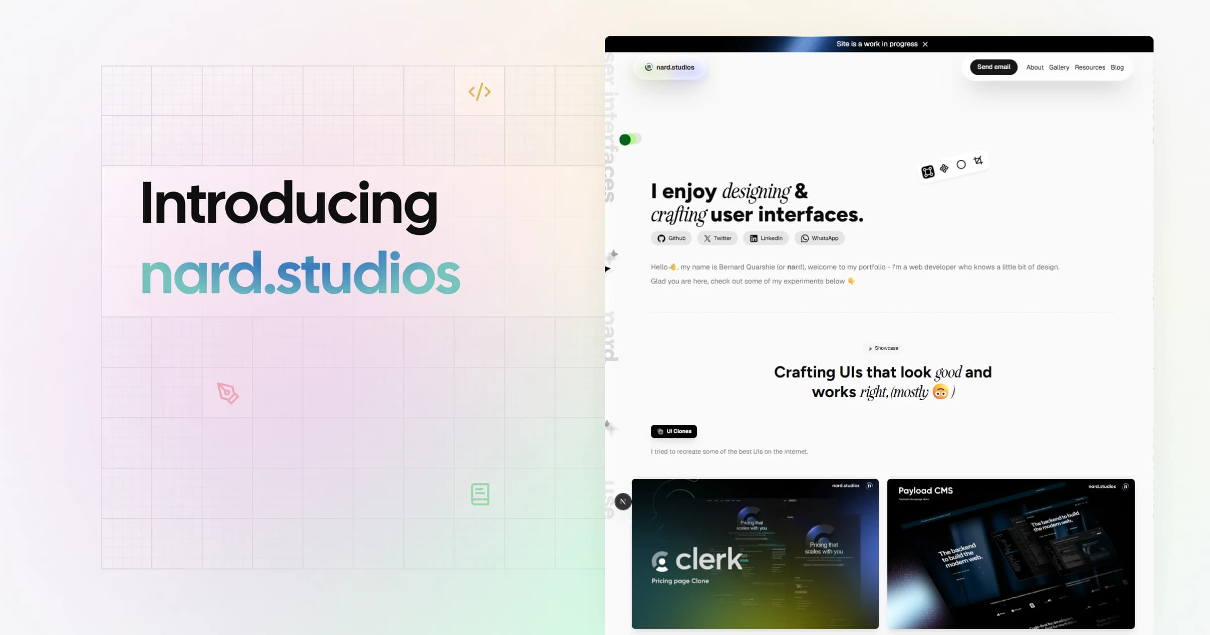 Introducing nard.studios